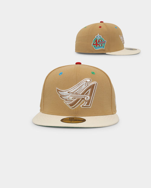 New Era Anaheim Angels 'Spices' 59FIFTY Fitted Ginger