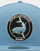 New Era Cronulla Sharks 'Retro NRL 2023' 59FIFTY Fitted Pastel Blue