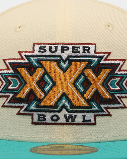 New Era Dallas Cowboys '1996 Super Bowl' 59FIFTY Fitted Chrome White