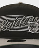 New Era Oakland Raiders 'Retro Block Script' Golfer Snapback Black