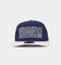 New Era Los Angeles Dodgers 'Retro Block Script' Golfer Snapback Blue