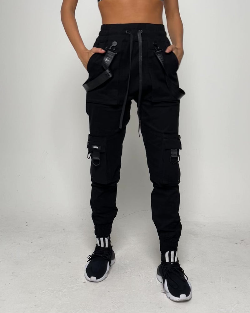 The Anti Order Armed Forces Elite Joggers Black