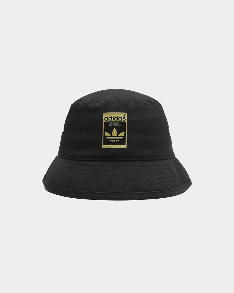 Adidas Bucket Hat Black/Gold Culture Kings