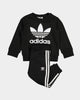Adidas Kid's Crew Sweatshirt 2 Piece Set Black/White