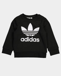 Adidas Kid's Crew Sweatshirt 2 Piece Set Black/White
