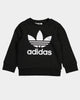 Adidas Kid's Crew Sweatshirt 2 Piece Set Black/White