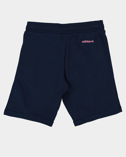 Adidas Kid's Dino Graphic Shorts Navy/Pink