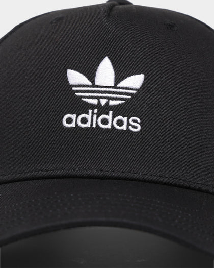 Adidas Adicolour Classic Trefoil Curved Closed Trucker Hat Black