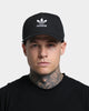 Adidas Adicolour Classic Trefoil Curved Closed Trucker Hat Black