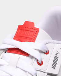 PUMA Women's Cali Dream Heritage Puma White-Gum-High Risk Red