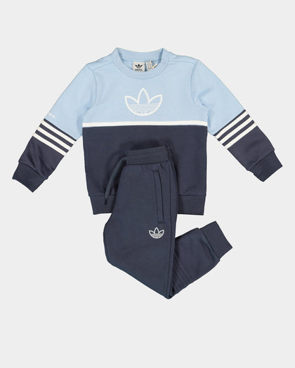 Adidas Kids' Sport Crew Set Clear Sky