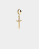 Saint Morta Cross Earring Iced Gold