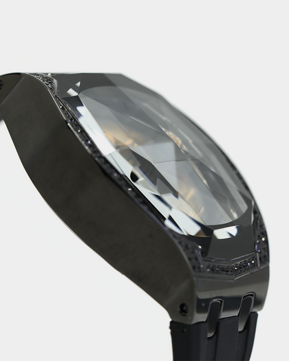 Saint Morta Treasury Skeleton Watch Black