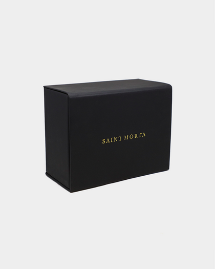 Saint Morta Treasury Skeleton Watch Black