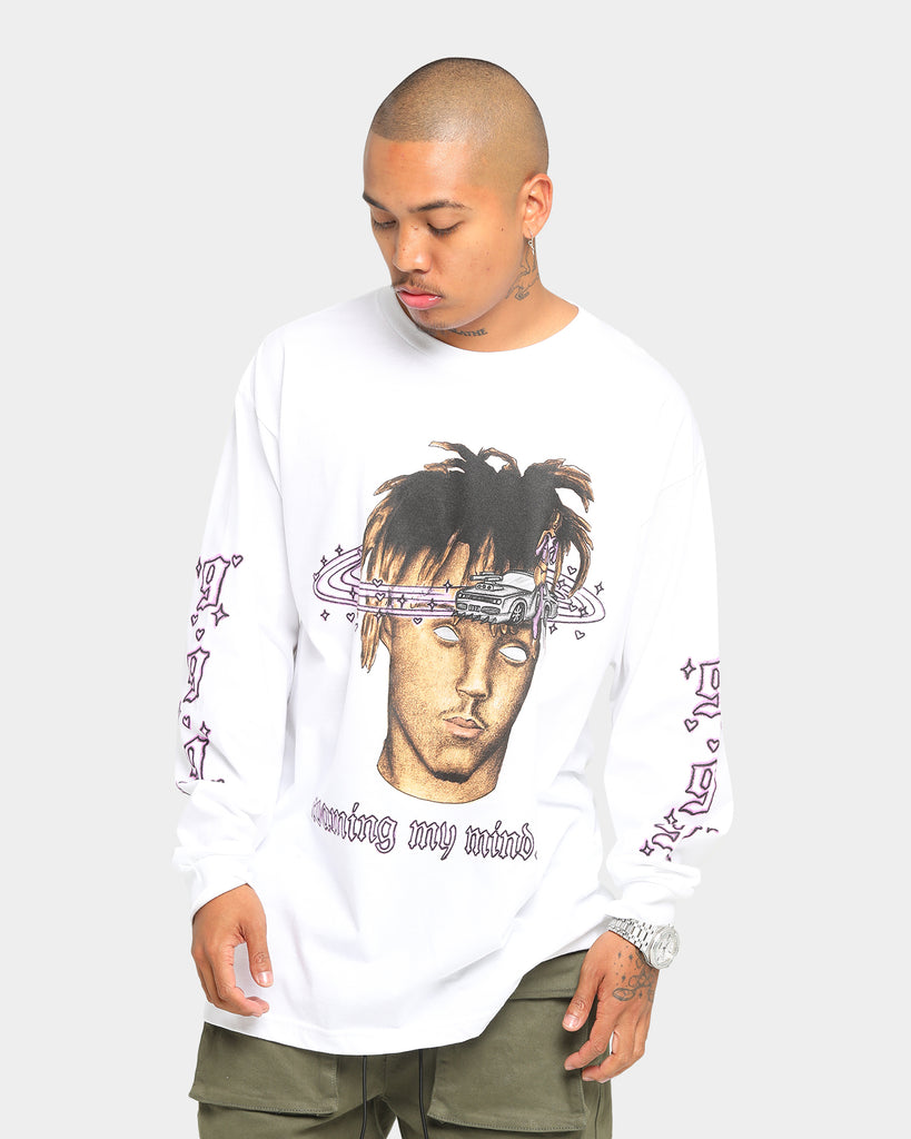 Juice Wrld Roaming My Mind Long Sleeve TShirt White Culture Kings