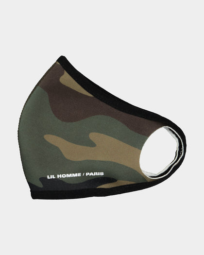 Lil Hommé Youth Camo Bouclier Face Mask Camo