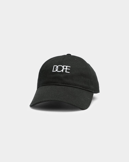 Dope Men's Logo Strapback Cap Black/White