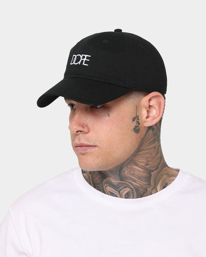 Dope Men's Logo Strapback Cap Black/White