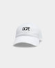 Dope Men's Logo Strapback Cap White/Black