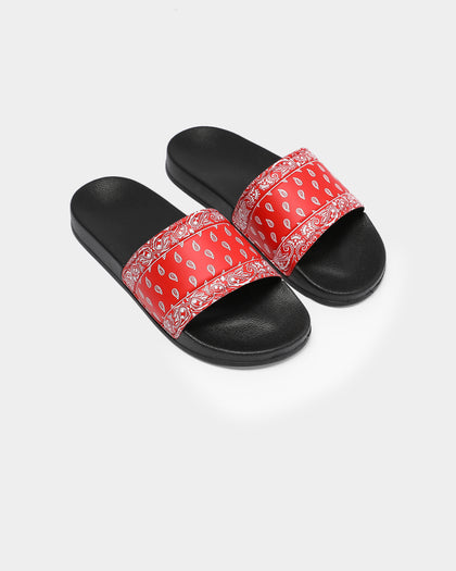 Goat Crew Bandana Slide Black/Red