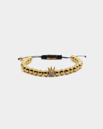 Saint Morta Crown Bracelet Gold