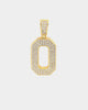 Saint Morta Men's Iced College Pendant Iced Gold