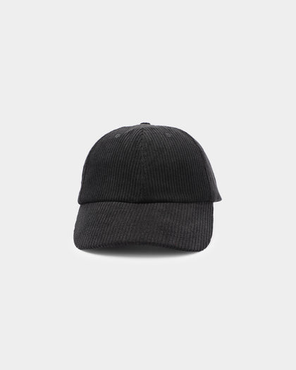 EN ES Corduroy Strapback Black