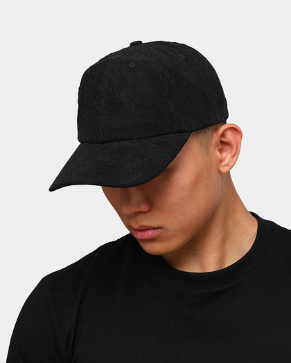 EN ES Corduroy Strapback Black