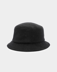 EN ES Towel Bucket Hat Black