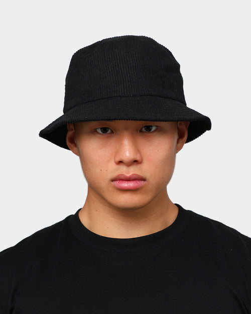 EN ES Corduroy Bucket Hat Black