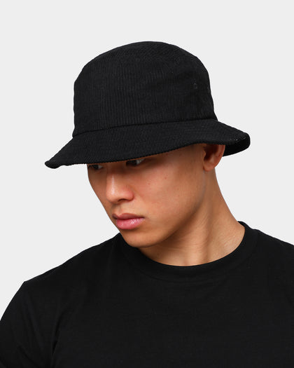 EN ES Corduroy Bucket Hat Black