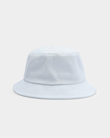 EN ES Corduroy Bucket Hat White