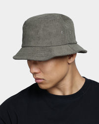 EN ES Corduroy Bucket Hat Olive