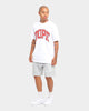 DOPE Arch Logo Short Sleeve T-Shirt White/Red