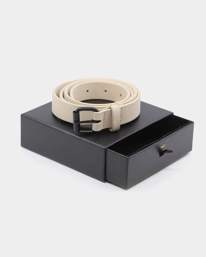 Saint Morta Men's Skinny Belt Bone