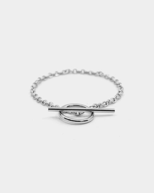 Carré Men's Union Bracelet Silver