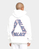 Palace P3 Team Hoodie White