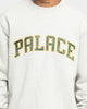 Palace Alas Crew Grey Marle