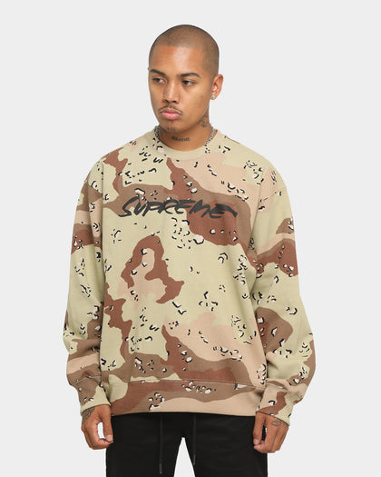 Supreme Futura Logo Crew Camo