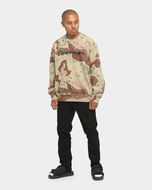 Supreme Futura Logo Crew Camo