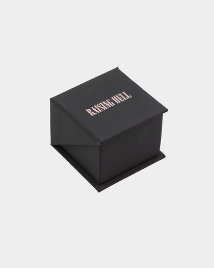 Raising Hell Women's Zero F*cks Shoe Charm Gold