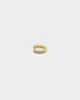 Raising Hell Women's 2mm Iced Huggie Earring Iced Gold