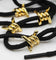 Raising Hell Women's Barbed Wire Shoe Charm 4 Pack Set Gold