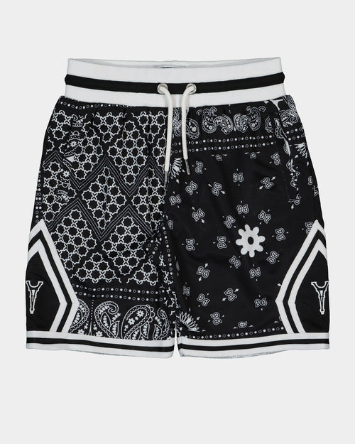 Lil Hommé Kid's BU Basketball Shorts Black