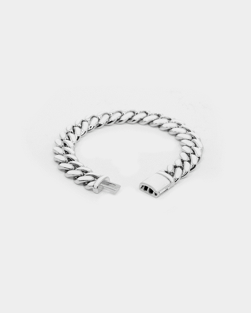 EN ES Glowed Up Miami Bracelet Silver/Green