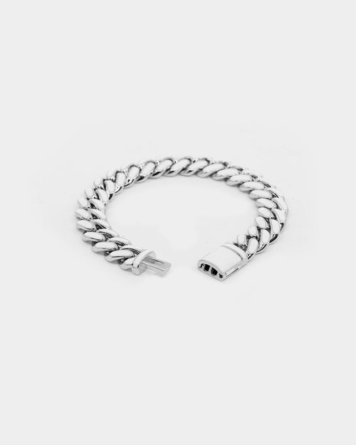 EN ES Glowed Up Miami Bracelet Silver/Green