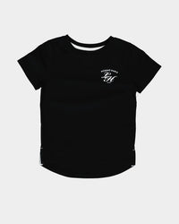 Lil Hommé Kids' Revolution Droptail Short Sleeve T-Shirt Black