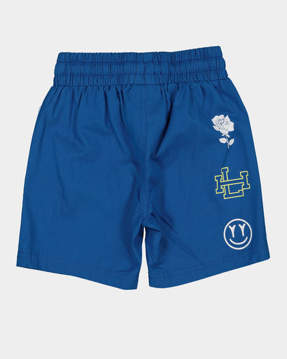 Lil Homme Kids' Worldwide T-Shirt Set White/Blue