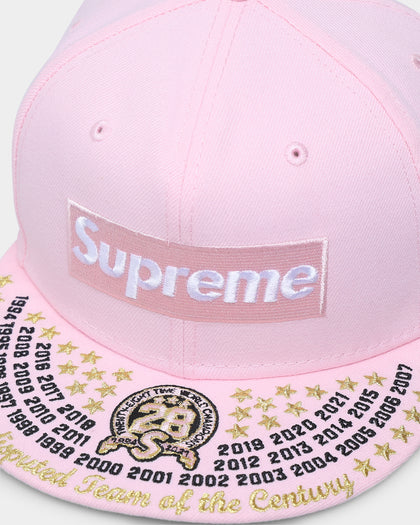 Supreme X New Era Undisputed 59FIFTY Fitted Pink