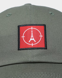 Carre Utilitaire Strapback Khaki Green